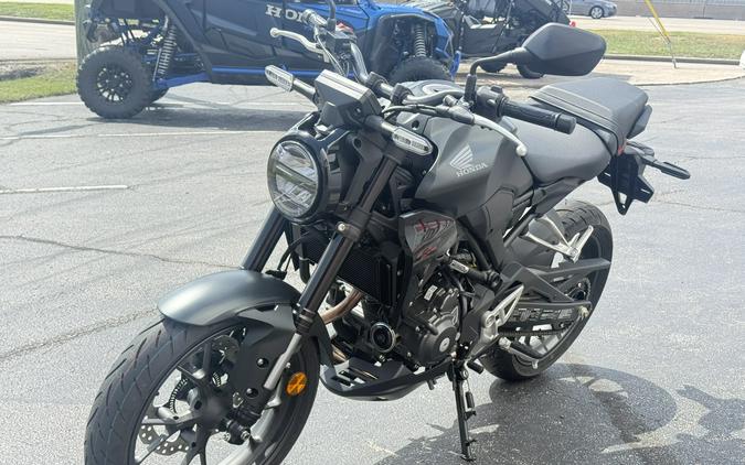 2025 Honda CB300R Matte Black Metallic - 500895