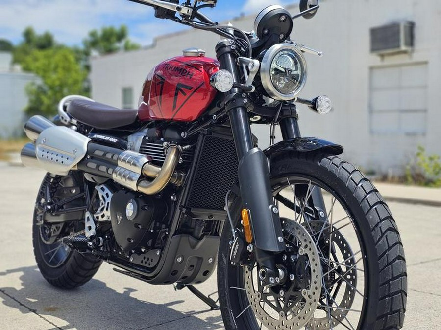 2024 Triumph Scrambler 1200 X Carnival Red