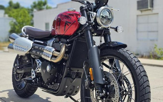 2024 Triumph Scrambler 1200 X Carnival Red