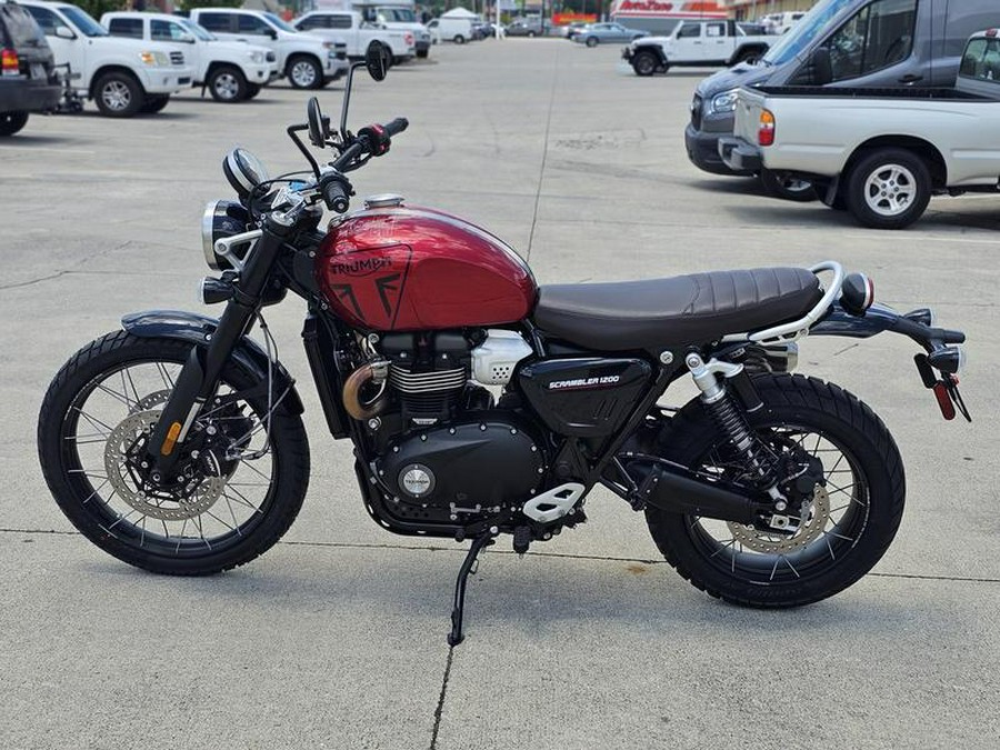 2024 Triumph Scrambler 1200 X Carnival Red