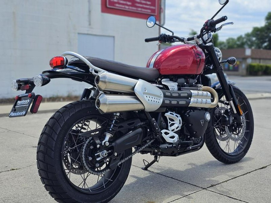 2024 Triumph Scrambler 1200 X Carnival Red