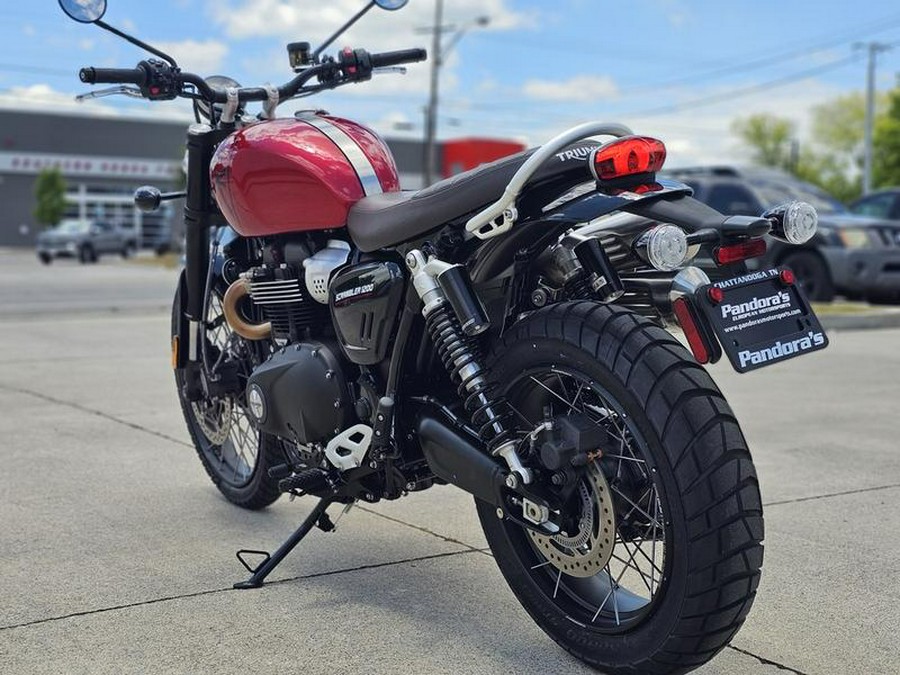 2024 Triumph Scrambler 1200 X Carnival Red