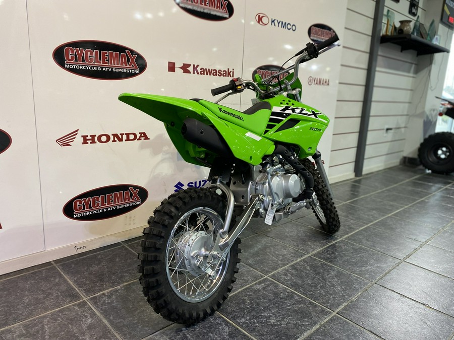 2025 Kawasaki KLX 110R L Lime Green - JP02017
