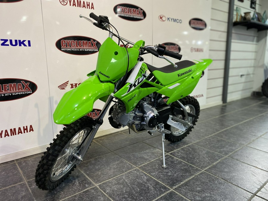 2025 Kawasaki KLX 110R L Lime Green - JP02017