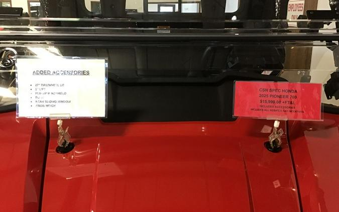 2025 Honda® Pioneer 700