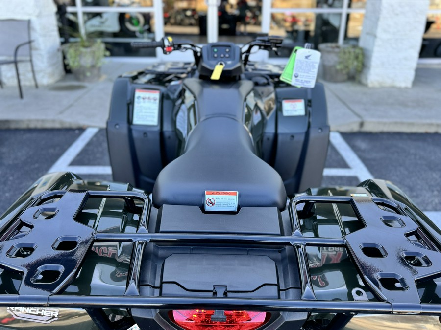2025 Honda FourTrax Rancher Black Forest Green - J100111
