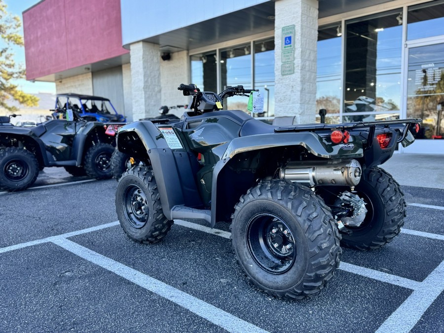 2025 Honda FourTrax Rancher Black Forest Green - J100111