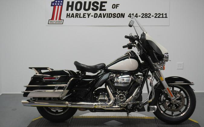 2020 Police Electra Glide BLACK / WHITE
