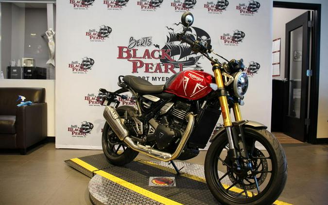 2026 Triumph TD1 LAVA RED/STORM GREY