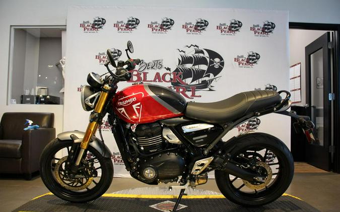 2026 Triumph TD1 LAVA RED/STORM GREY