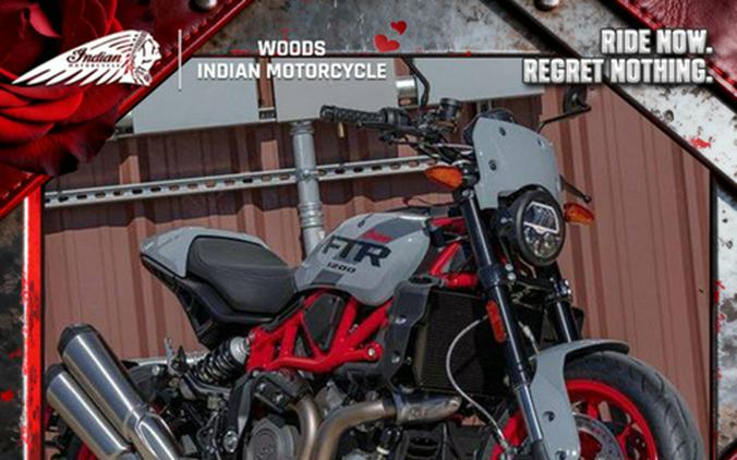 2024 Indian FTR Sport Storm Gray/Red