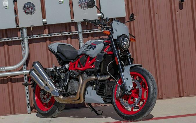 2024 Indian FTR Sport Storm Gray/Red