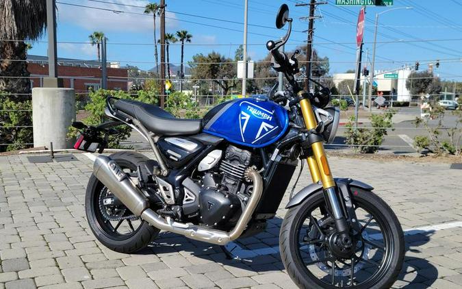2025 Triumph Speed 400 Caspian Blue / Storm Grey