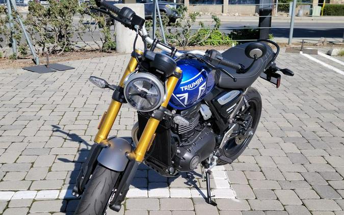 2025 Triumph Speed 400 Caspian Blue / Storm Grey