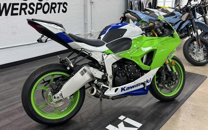 2024 Kawasaki Ninja ZX-6R 40th Anniversary Edition ABS