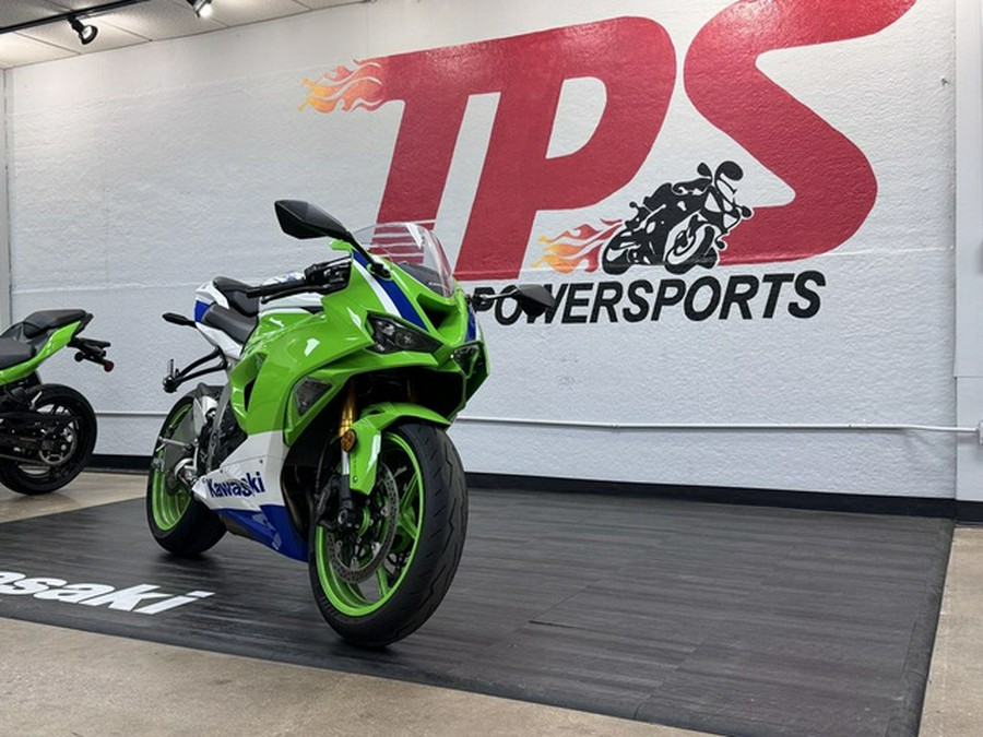 2024 Kawasaki Ninja ZX-6R 40th Anniversary Edition ABS