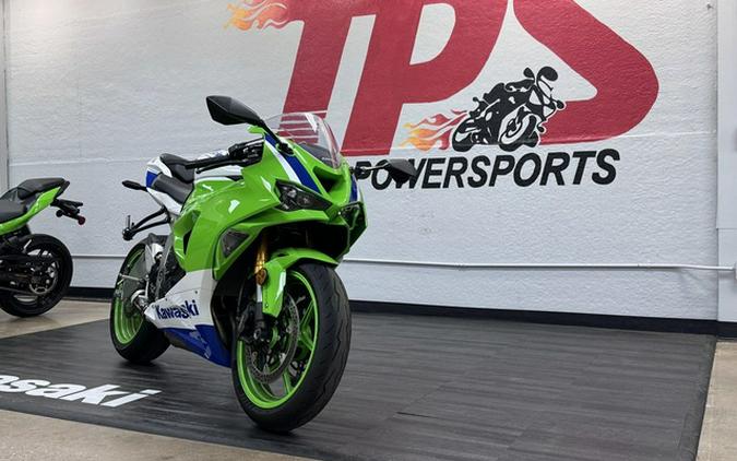 2024 Kawasaki Ninja ZX-6R 40th Anniversary Edition ABS