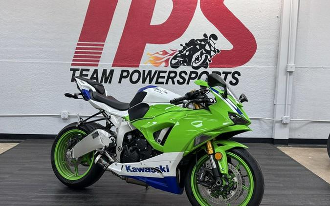 2024 Kawasaki Ninja ZX-6R 40th Anniversary Edition ABS
