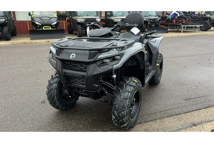 2024 Can-Am OUTLANDER MAX DPS 700 - GRANITE GRAY