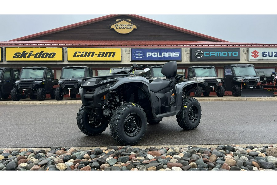 2024 Can-Am OUTLANDER MAX DPS 700 - GRANITE GRAY