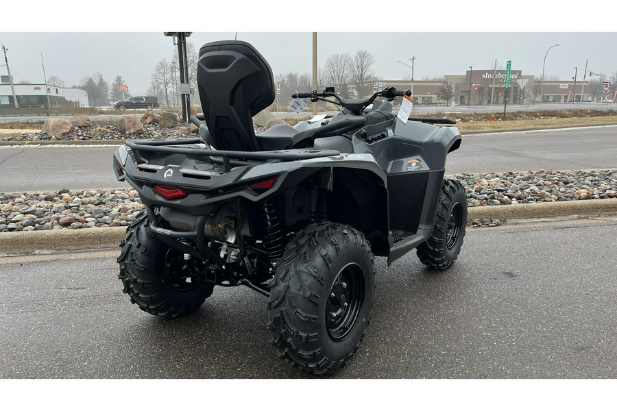 2024 Can-Am OUTLANDER MAX DPS 700 - GRANITE GRAY