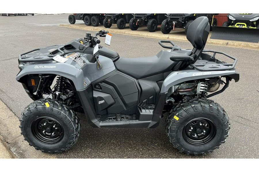 2024 Can-Am OUTLANDER MAX DPS 700 - GRANITE GRAY