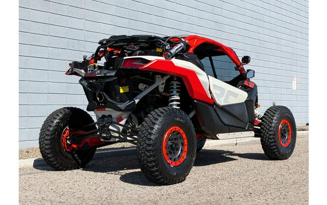 2022 Can-Am Maverick X3 X RS Turbo RR Blue & Tan,Black & Red