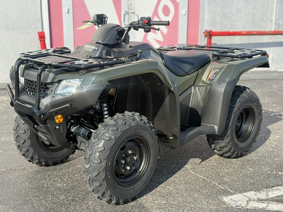 2027 Honda Fourtrax Rancher 4X4 Automatic DCT EPS Black Forest Green