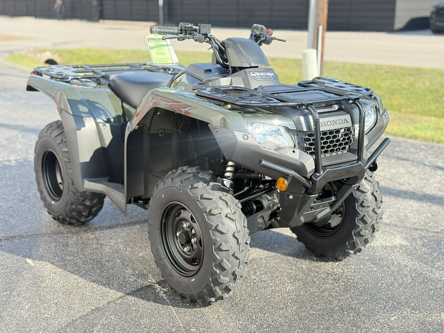 2027 Honda Fourtrax Rancher 4X4 Automatic DCT EPS Black Forest Green