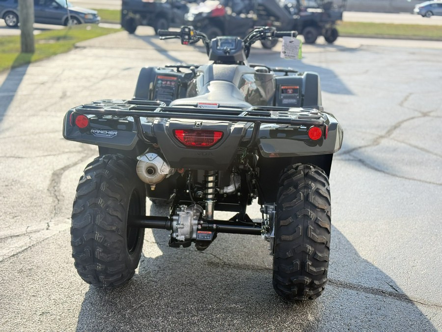 2027 Honda Fourtrax Rancher 4X4 Automatic DCT EPS Black Forest Green