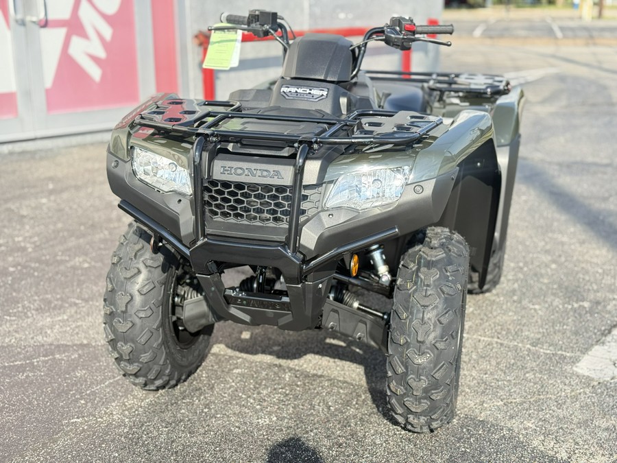 2027 Honda Fourtrax Rancher 4X4 Automatic DCT EPS Black Forest Green