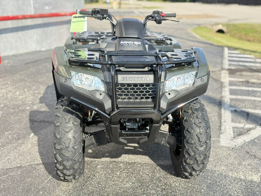 2027 Honda Fourtrax Rancher 4X4 Automatic DCT EPS Black Forest Green