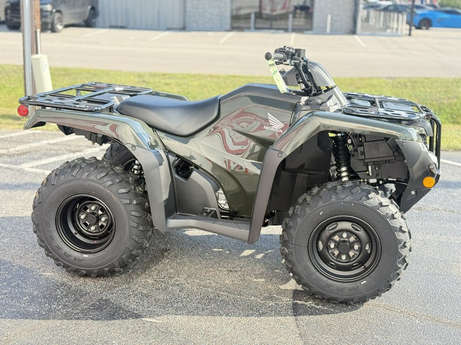 2027 Honda Fourtrax Rancher 4X4 Automatic DCT EPS Black Forest Green