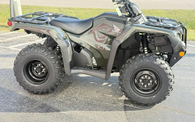2027 Honda Fourtrax Rancher 4X4 Automatic DCT EPS Black Forest Green