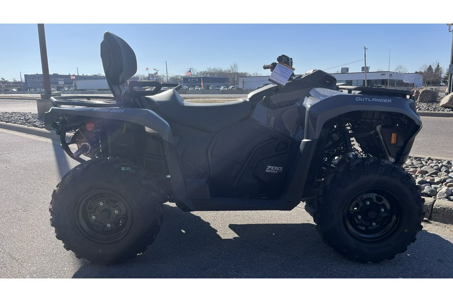 2024 Can-Am OUTLANDER MAX DPS 700 - GRANITE GRAY