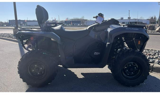 2024 Can-Am OUTLANDER MAX DPS 700 - GRANITE GRAY