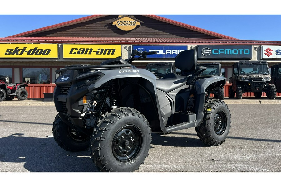 2024 Can-Am OUTLANDER MAX DPS 700 - GRANITE GRAY