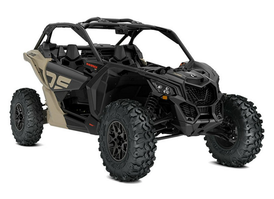 2023 Can-Am® Maverick X3 DS Turbo Desert Tan & Carbon Black