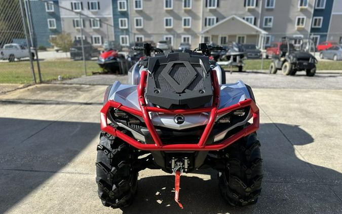 2024 Can-Am Outlander X mr 1000R Hyper Silver & Legion Red