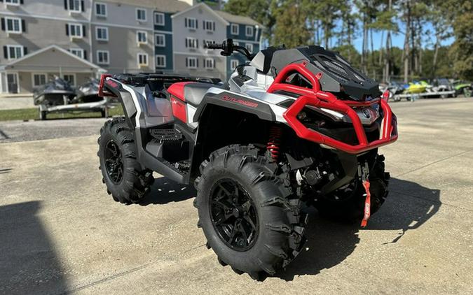 2024 Can-Am Outlander X mr 1000R Hyper Silver & Legion Red