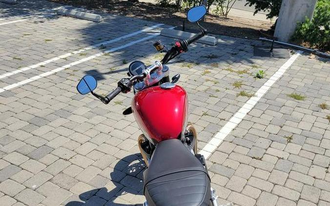 2025 Triumph Speed Twin 1200 Carnival Red/Sapphire Black
