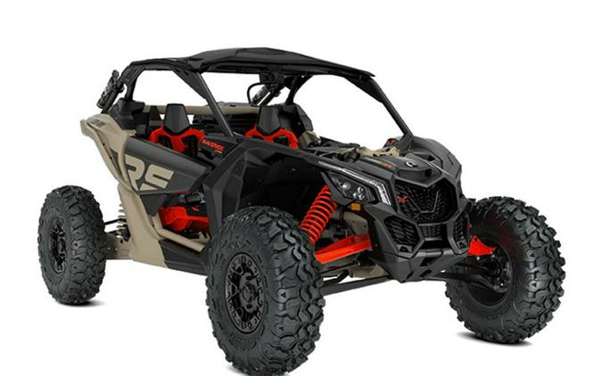 2023 Can-Am® Maverick X3 X rs Turbo RR Desert Tan / Carbon Black / Magma Red