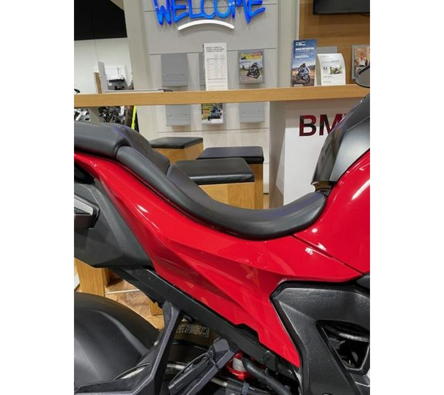 2020 BMW S 1000 XR Racing Red with White Aluminum Metallic Matte