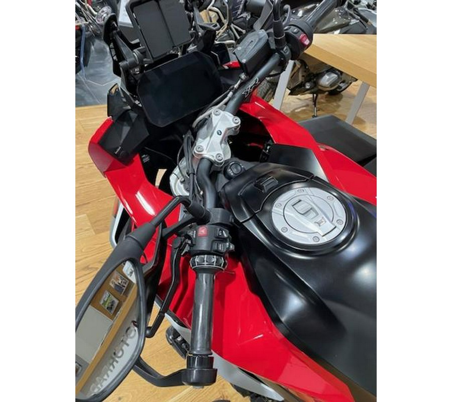 2020 BMW S 1000 XR Racing Red with White Aluminum Metallic Matte
