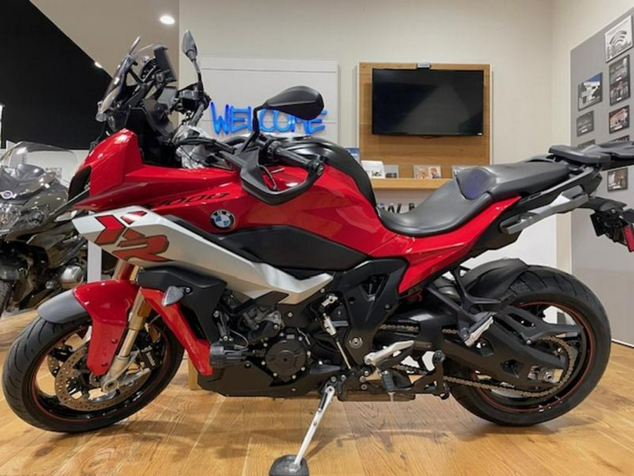 2020 BMW S 1000 XR Racing Red with White Aluminum Metallic Matte