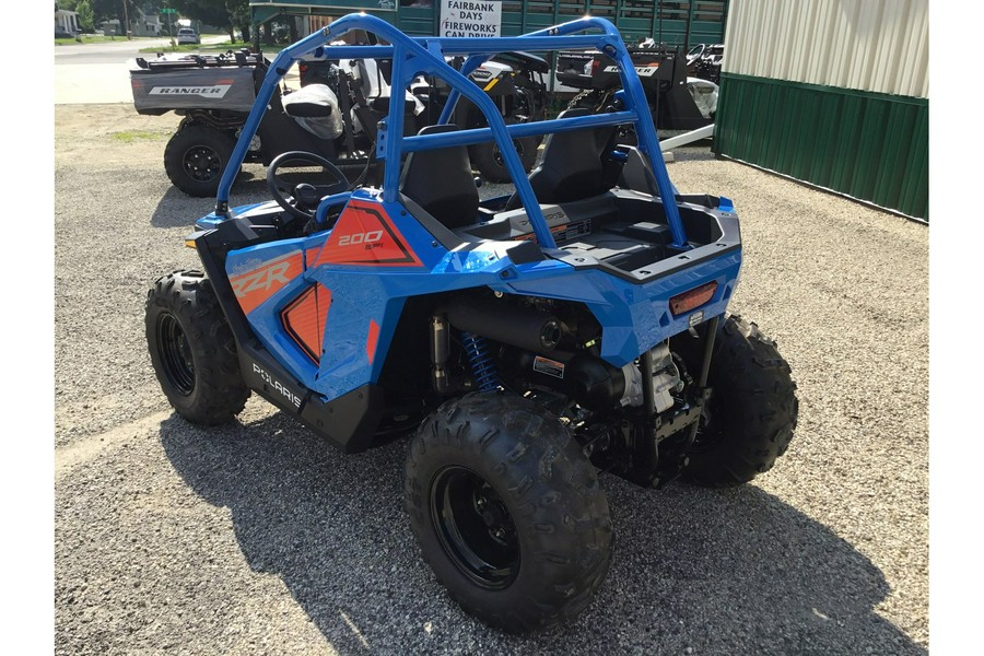 2023 Polaris Industries RZR 200 EFI Troy Lee Designs Edition Velocity Blue