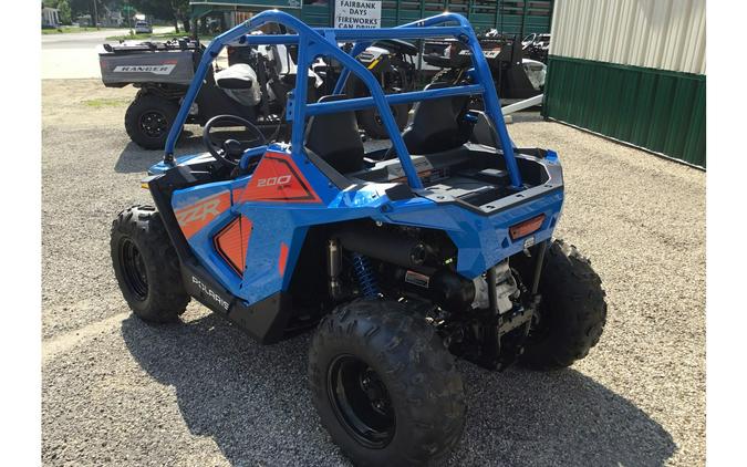 2023 Polaris Industries RZR 200 EFI Troy Lee Designs Edition Velocity Blue