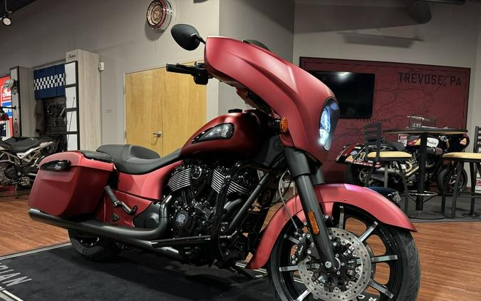 2024 Indian Motorcycle® Chieftain® Dark Horse® w/Powerband Audio Pkg Sunset Red Smoke