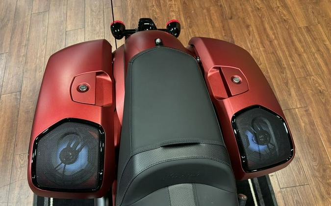 2024 Indian Motorcycle® Chieftain® Dark Horse® w/Powerband Audio Pkg Sunset Red Smoke