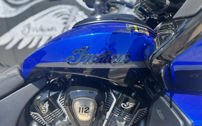2026 Indian Motorcycle® Pursuit® Dark Horse® 112 w/ PowerBand Audio Deep Blue Metallic with Black M